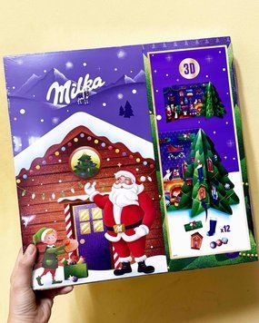Адвент календар Milka 3D Advent Calendar НП011 фото